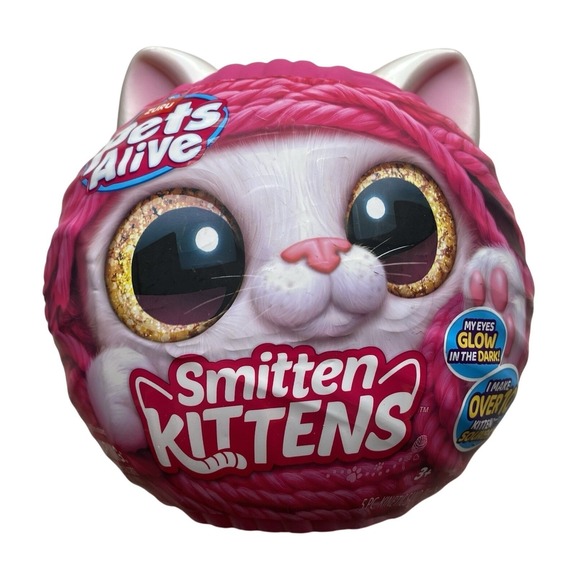 Zuru Other - Pets Alive Smitten Kittens Surprise Mystery Plush Pet Cat Interactive Soft Toy